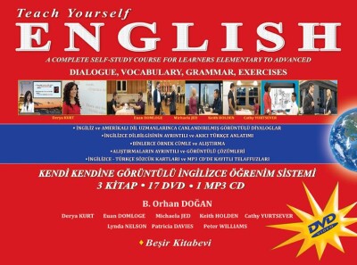 Teach Yourself English - Kendi Kendine Görüntülü İngilizce Öğrenim Sistemi (3 Kitap+17 DVD+1 MP3 CD) - Beşir Kitabevi