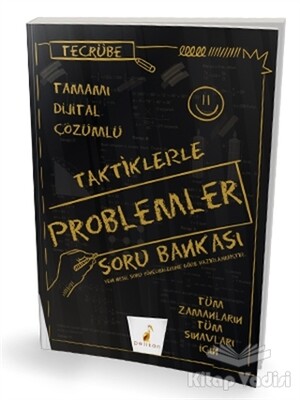 Tecrübe Taktiklerle Problemler Tamamı Dijital Çözümlü Soru Bankası - Pelikan Yayıncılık