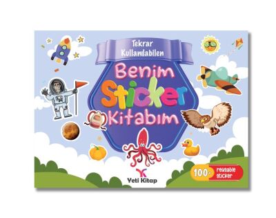 Tekrar Kullanılabilen Benim Sticker Kitabım - 1