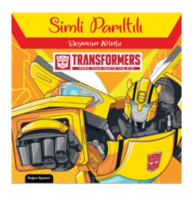 Transformers Simli Parıltılı Boyama Kitabı - Doğan Egmont