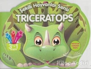 Triceratops - Şekilli Hayvanlar Serisi - 1