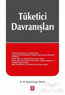 Tüketici Davranışları - Ekin Yayınevi