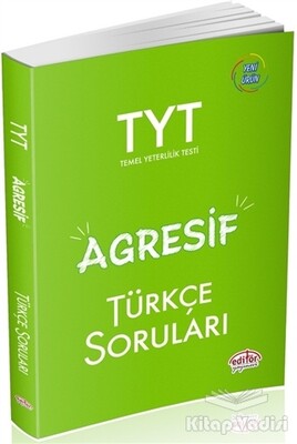 TYT Agresif Türkçe Soruları - Editör Yayınları