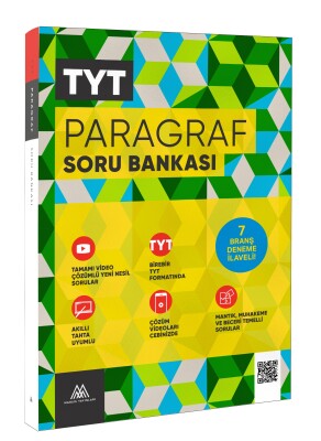 TYT Paragraf Soru Bankası(Yeni)/Marsis Yayınları - Marsis Yayınları TYT