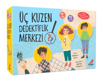 Üç Kuzen Dedektiflik Merkezi 10 Kitap Set - 1