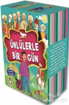 Ünlülerle Bir Gün Seti 1 (10 Kitap Takım) - Timaş Çocuk