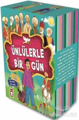 Ünlülerle Bir Gün Seti 1 (10 Kitap Takım) - 1