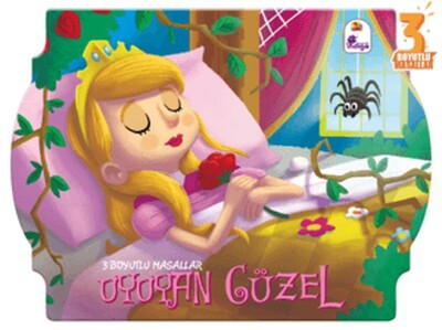 Uyuyan Güzel - 3 Boyutlu Masallar - İndigo Kitap