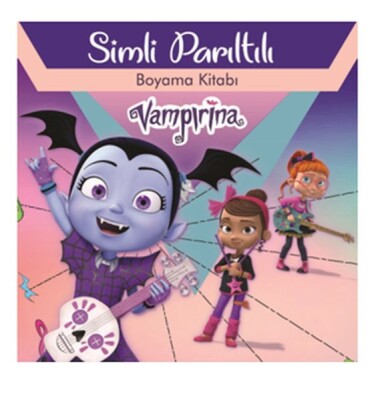 Vampirina - Simli Parıltılı Boyama Kitabı - Doğan Egmont