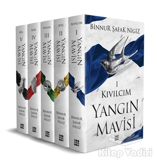 Yangın Mavisi Set (5 Kitap Takım Kutulu) - Dokuz Yayınları