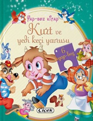 Yap-boz Kitap - Kurt ve Yedi Keçi Yavrusu - 1