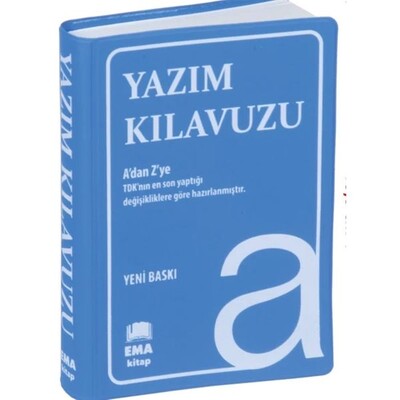 Yazım Kılavuzu ADan ZYe Tdk Uyumlu - Ema Kitap