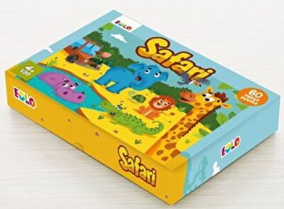 Yer Puzzle-60 Parça Puzzle - Safari - 1