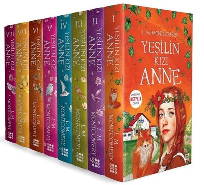 Yeşilin Kızı Anne (8 Kitap Takım) - Dokuz Yayınları