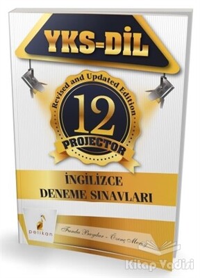 YKS - DİL İngilizce Projector 12 Deneme Sınavı - Pelikan Yayıncılık