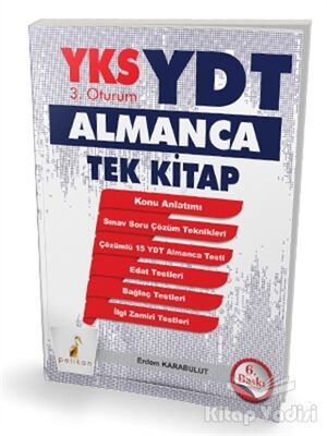 YKS-YDT 3. Oturum Almanca Tek Kitap - 1