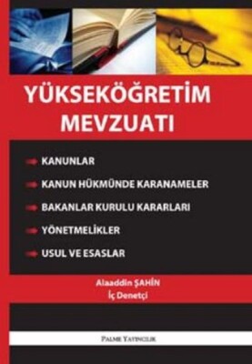 Yükseköğretim Mevzuatı - Palme Yayıncılık