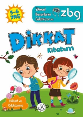 ZBG 5-6 Yaş Dikkat Kitabım - Kukla Yayınları