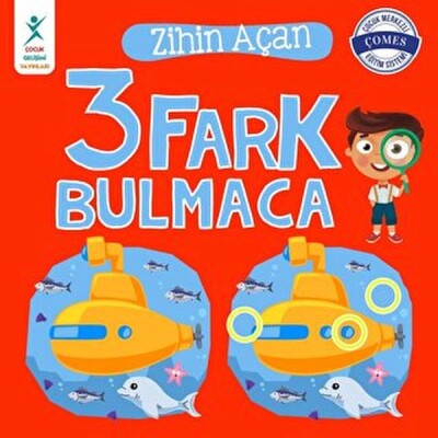 Zihin Açan 3 Fark Bulmaca - Çocuk Gelişim Yayınları