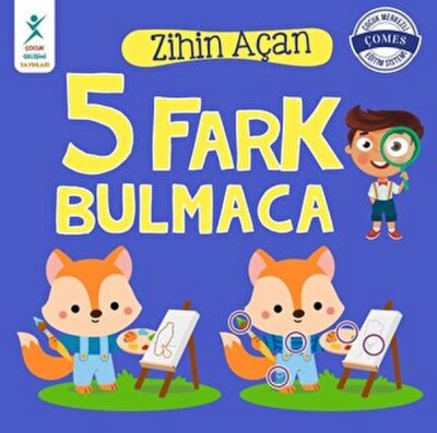 Zihin Açan 5 Fark Bulmaca - Çocuk Gelişim Yayınları