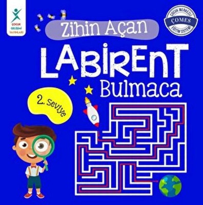 Zihin Açan Labirent Bulmaca 2. Seviye - Çocuk Gelişim Yayınları