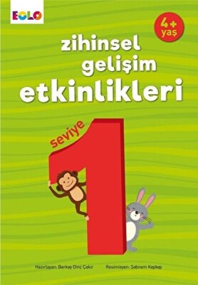 Zihinsel Gelişim Etkinlikleri - Seviye 1 - EOLO Eğitici Oyuncak ve Kitap